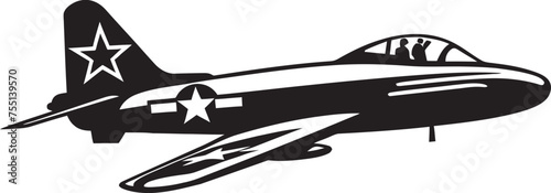 Storm Chaser Air Force Thunderbolt Icon Thunderous Skies Thunderbolt Vector Graphics