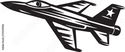Thunderous Skies Thunderbolt Vector Graphics Aero Thunderbolt Air Force Emblem Design