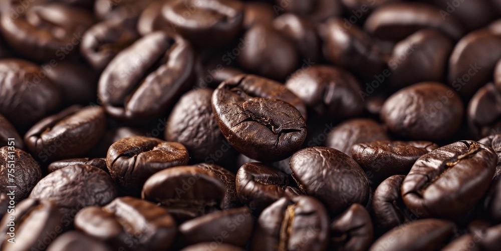 Coffee beans close up Coffee beans close up