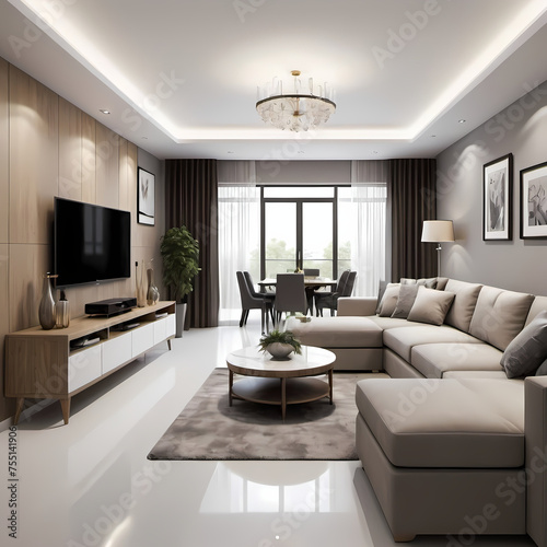 Beautiful Modern Hall Interior Design