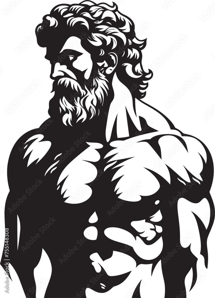 custom made wallpaper toronto digitalIcon of Strength Hercules Symbolic Design Herculean Legacy Vector Emblematic Logo