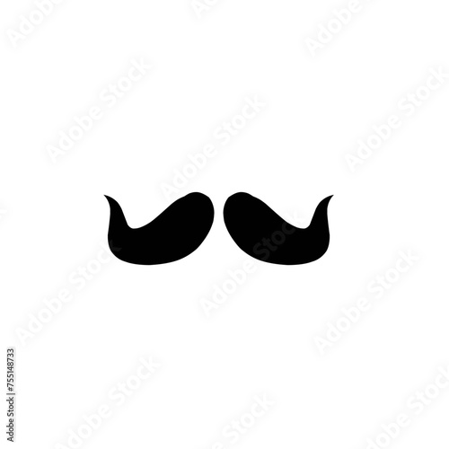 moustaches silhouette 