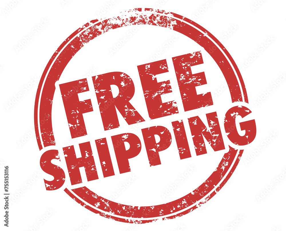 Free Shipping Stamp Order Save Ship Product No Cost Offer Deal 3d Illustration Free Shipping Stamp Order Save Ship Product No Cost Offer Deal 3d Illustration