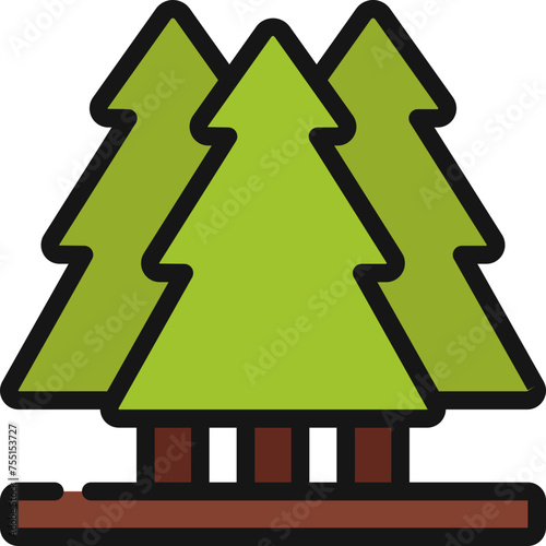 Forest Trees Icon