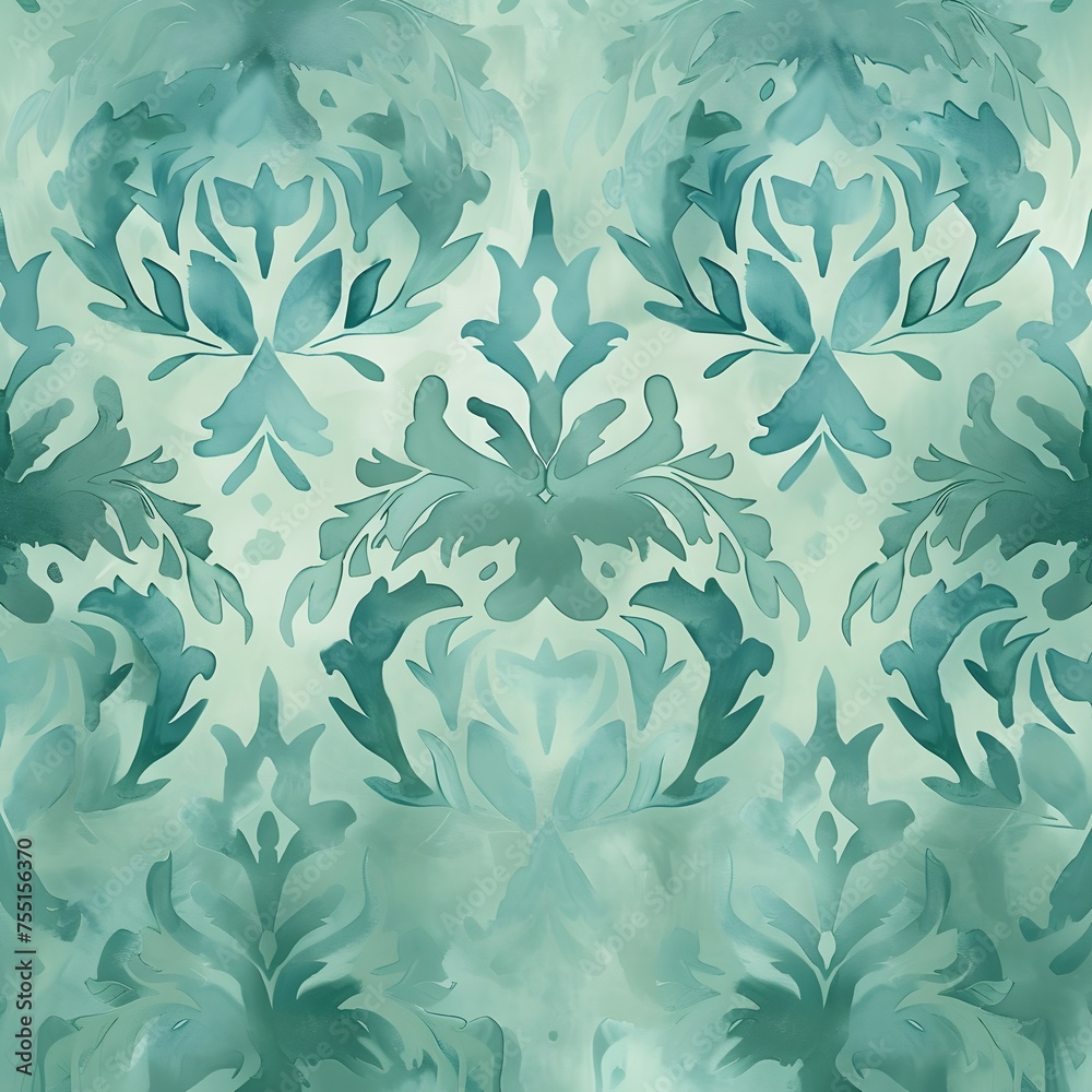 Cool Background Shades of cool blues and greens meld together in a