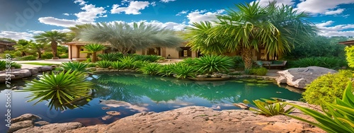 Panorama Hintergrund f  r Design  Marokkanische Landschaften 3.