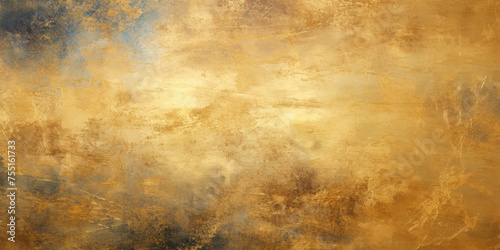 Golden yellow metal background. Metallic design pattern