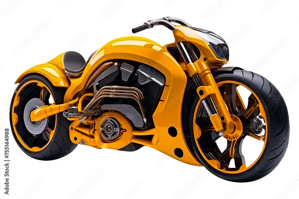 Futuristic motorcycle PNG isolated on a white and transparent background - Advanced Cyberpunk vehicle Prototype Futuristic technology Futuristic motorcycle PNG isolated on a white and transparent background - Advanced Cyberpunk vehicle Prototype Futuristic technology