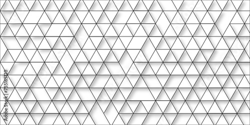 Abstract 3D Low Poly Fractal Design triangle shapes White mosaic textured background. For Interior design   Backdrop Websites  Presentations  Brochures  Social Media Graphics.