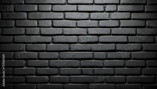 brick wall black background cover 