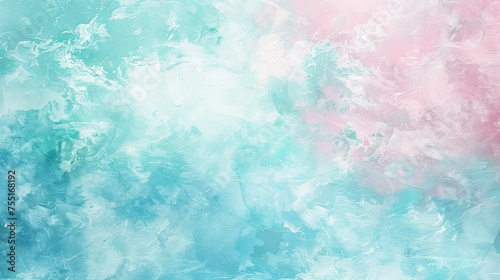 A whimsical cotton candy and aquamarine textured background, perfect for playful and dreamy themes.