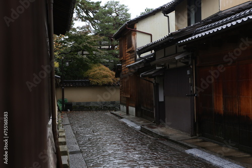 Nagamachi Samurai District in Kanazawa, Ishikawa Prefecture, Japan. High quality photo © Vladislav