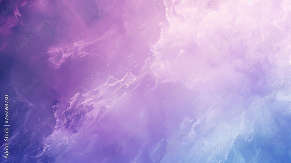 Obraz premium Purple pastel background. Ethereal violet haze texture for creative projects. Dreamy lavender mist backdrop for calming visuals.