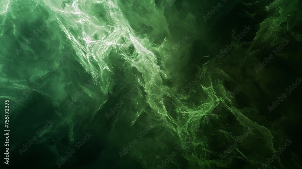 Dynamic electric green and midnight black textured background, symbolizing energy and mystery.