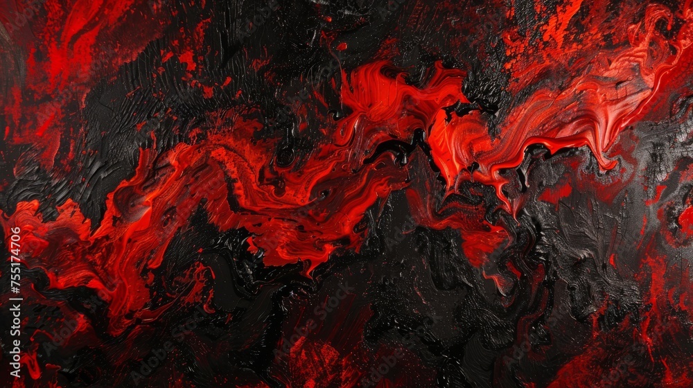 Energetic scarlet and jet black textured background, symbolizing passion and power. Energetic scarlet and jet black textured background, symbolizing passion and power.