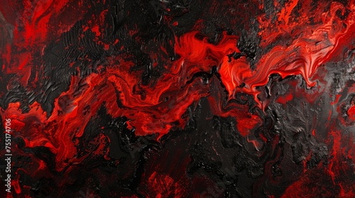Energetic scarlet and jet black textured background, symbolizing passion and power.