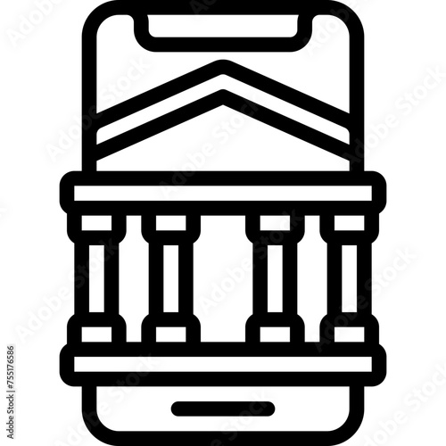 Mobile Banking Icon