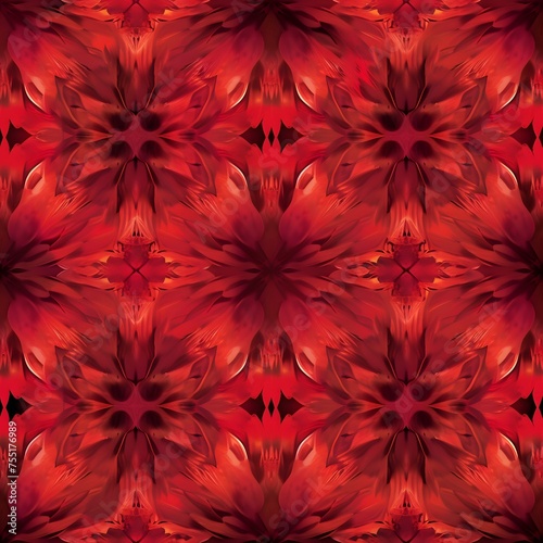 Red Background: Vibrant shades of red dance in a repeating pattern that radiates energy and passion, making a bold and eye-catching statement in any design.