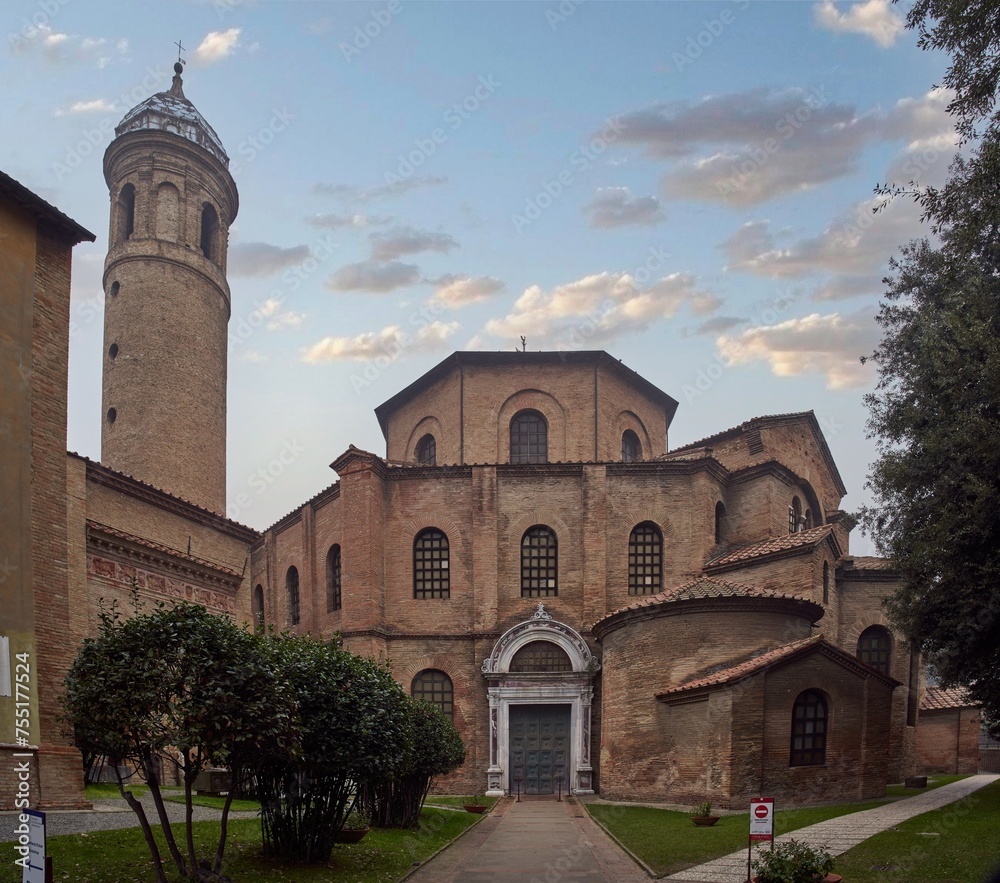 Basilica di San Vitale, Paleochristian church in Ravenna, Italy