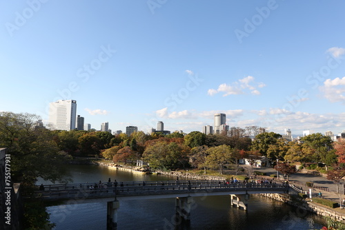 Osaka skylines. High quality photo © Vladislav