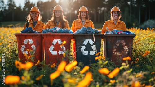 A importância da reciclagem para o meio ambiente e o mundo photo