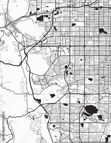 Lakewood Colorado City Map photo