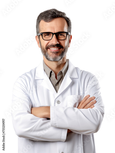 Professional pharmacist in transparent background  © PNG Lab
