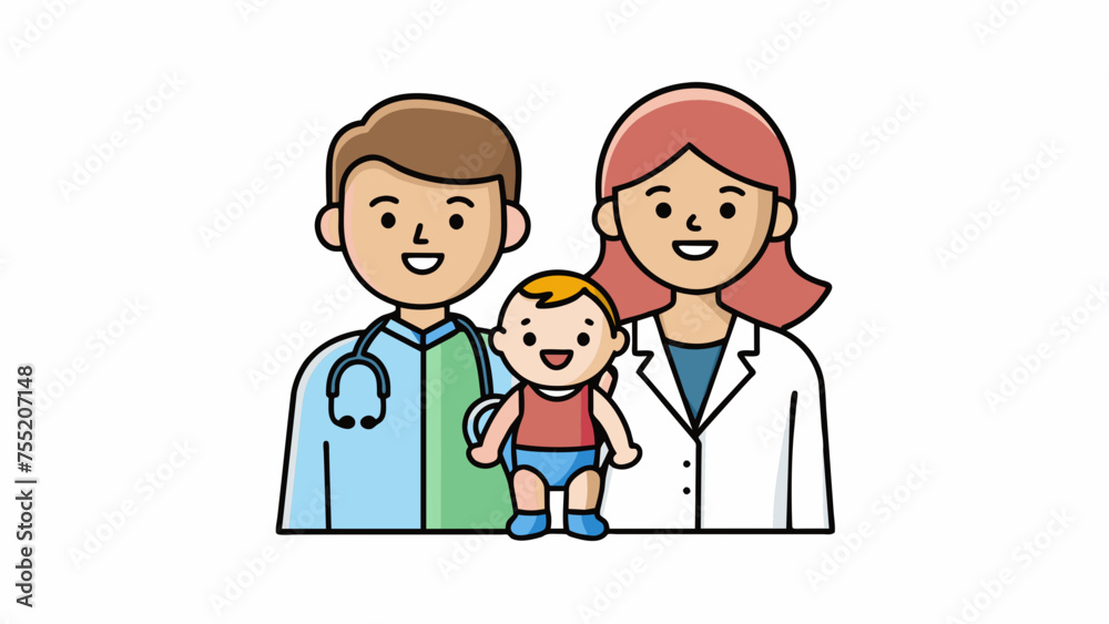 Child care vector illustration