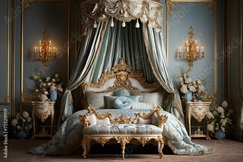 Antique Elegance: Lavish Royal Bedroom Furniture Inspirations