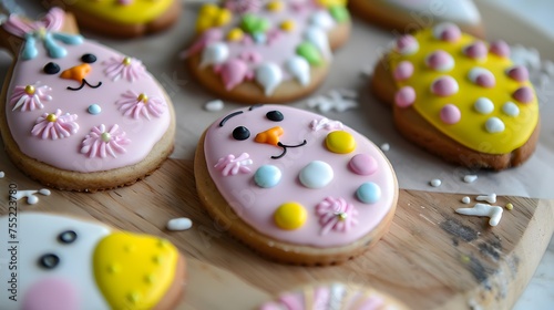 Easter Cookies for Easter Egg hunt and spring celebrations
