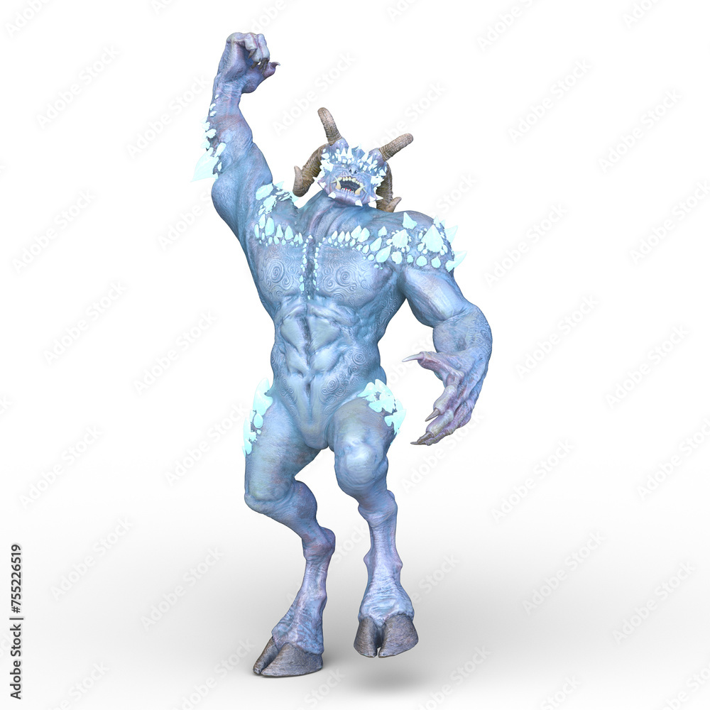 モンスター　3DCGレンダリング