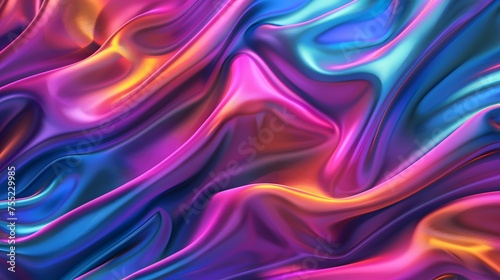 Dynamic Holographic Visions, Transforming Covers, Fashion, and Backgrounds with Radiant Texture