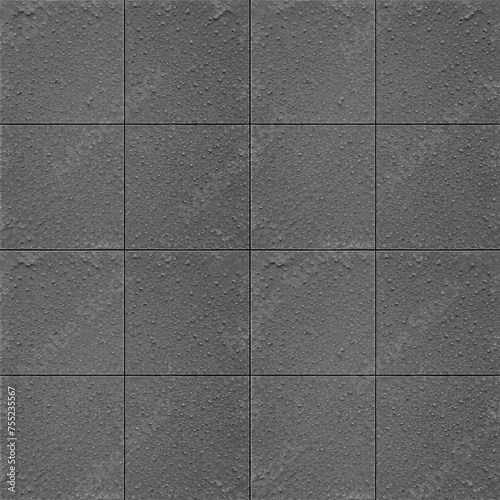 Wallpaper Mural Concrete texture. Concrete tiles. Textured gray surface Torontodigital.ca