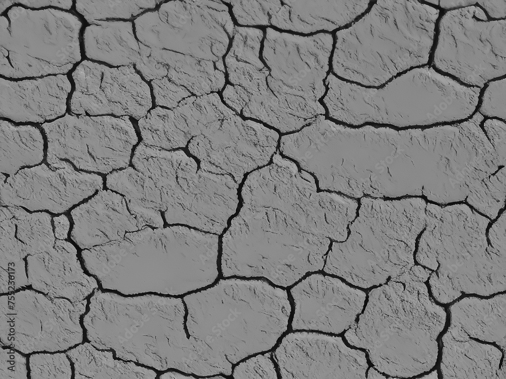 Cracks in concrete. The texture of concrete. Cracks on a concrete background Cracks in concrete. The texture of concrete. Cracks on a concrete background