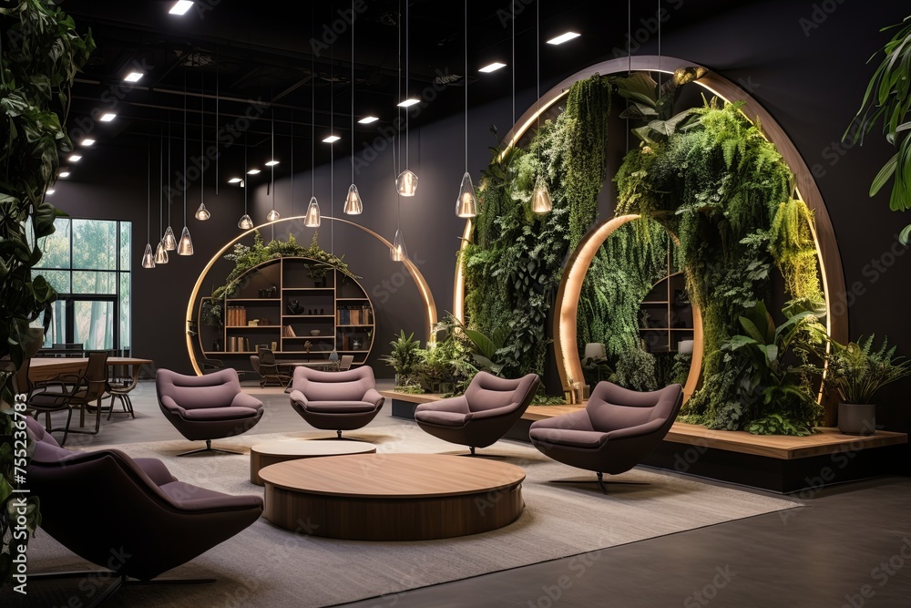 Biophilic Silicon Valley: Ultra-Modern Office Designs with Indoor Plants