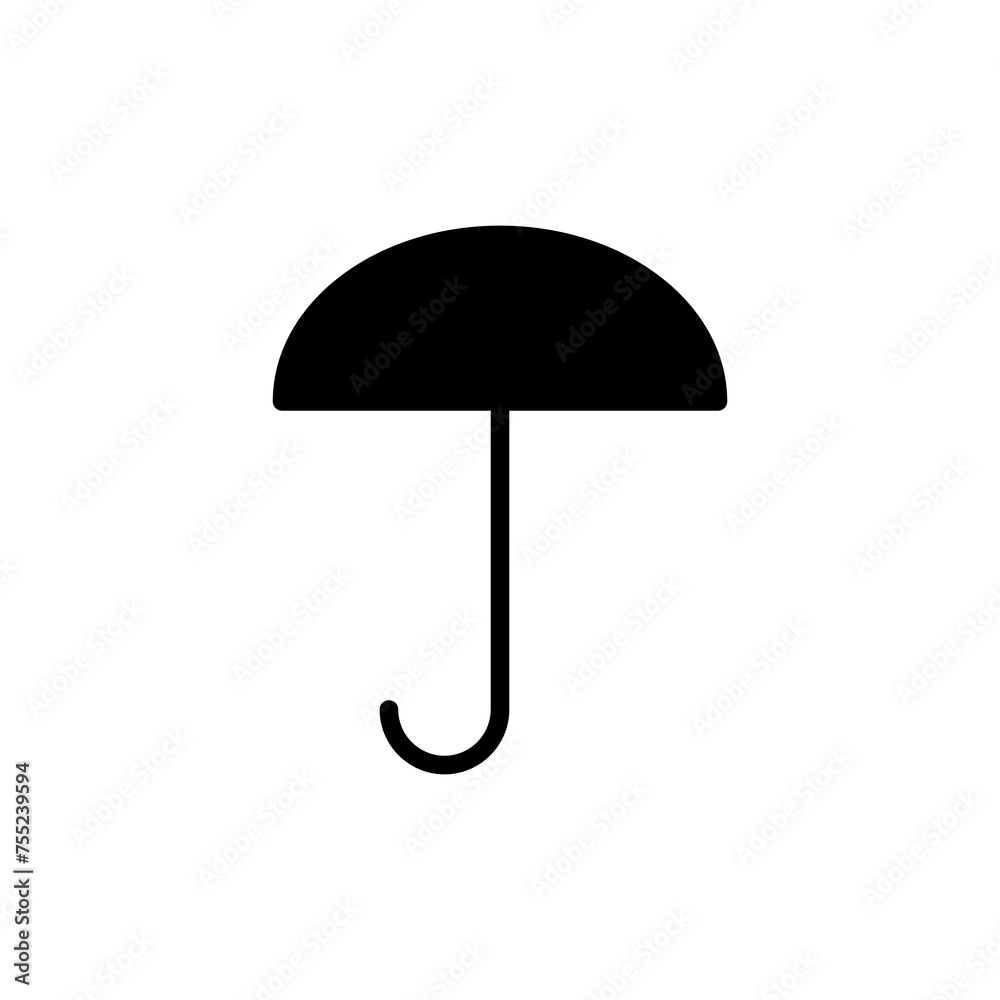 umbrella icon vector isolated on white background. Umbrella vector icon umbrella icon vector isolated on white background. Umbrella vector icon