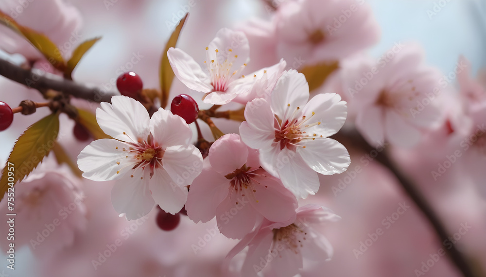 Naklejka premium cherry blossoms