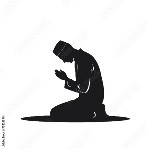 Silhouette of Prayer