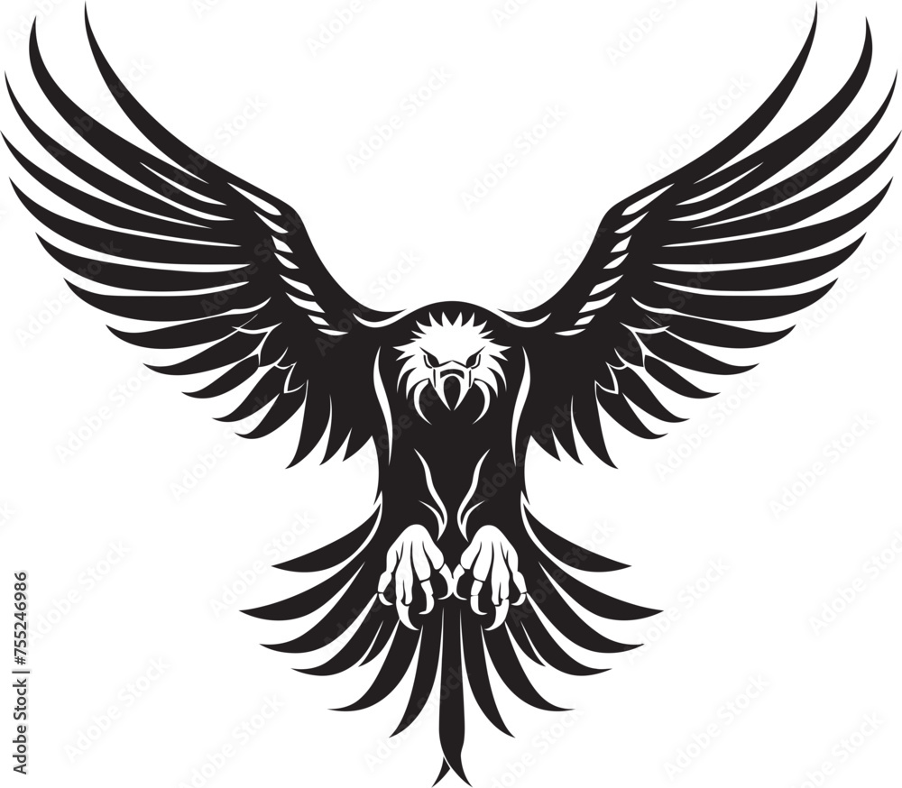 Majestic Ink Fusion Tattoo Styled Eagle Emblem with Skull Wing Span Winged Aviator Eagle Tattoo Logo Design with Skull Wing Span Majestic Ink Fusion Tattoo Styled Eagle Emblem with Skull Wing Span Winged Aviator Eagle Tattoo Logo Design with Skull Wing Span