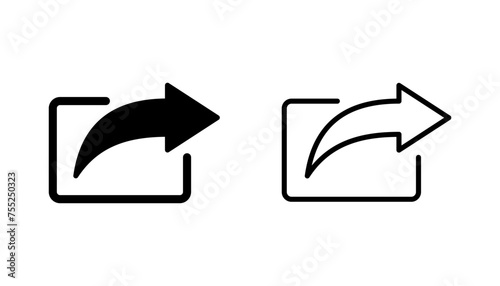 Free Download Share icon set. Sharing vector icon - GFXLoad