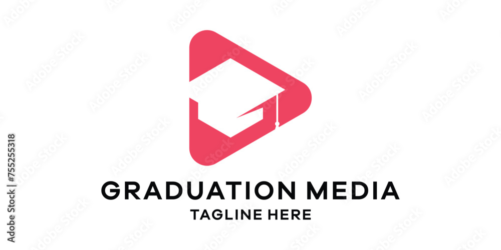 logo design for universities, education, multimedia, technology, logo design templates, symbols, creative ideas.