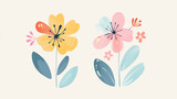 Spring Flower Illustration