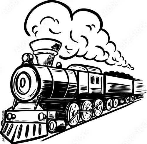 steam train locomotive