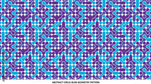 Abstract Circle Blob Geometry Pattern Background Overlay