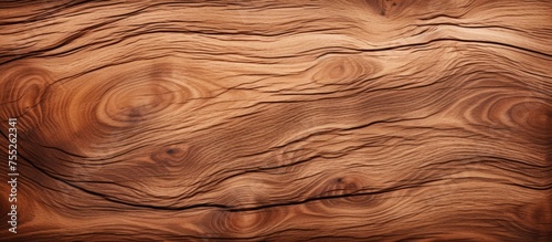 This close-up view showcases the intricate and natural texture of a wood grained surface, highlighting the unique patterns and details of the material.