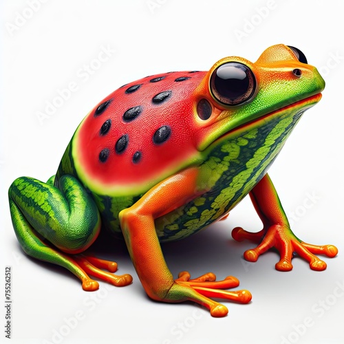 frog made of watermelon - version 8