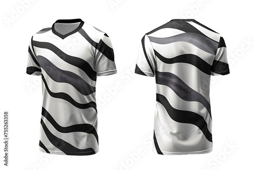 Sporty shirt isolated on transparent background.