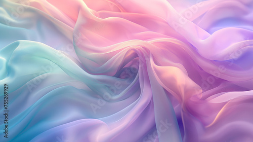 background wallpaper in the style of pastel rainbow silk, soft colors, pastel colors