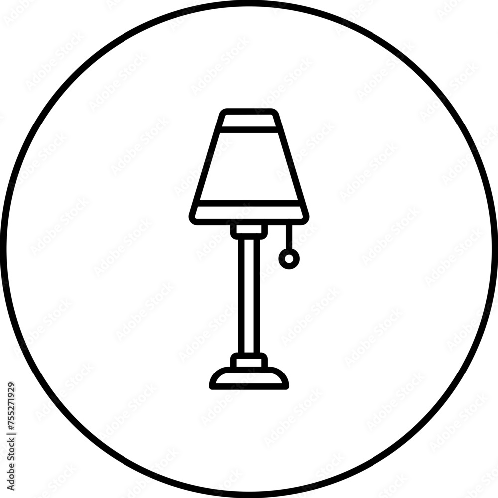 Desk Lamp Icon