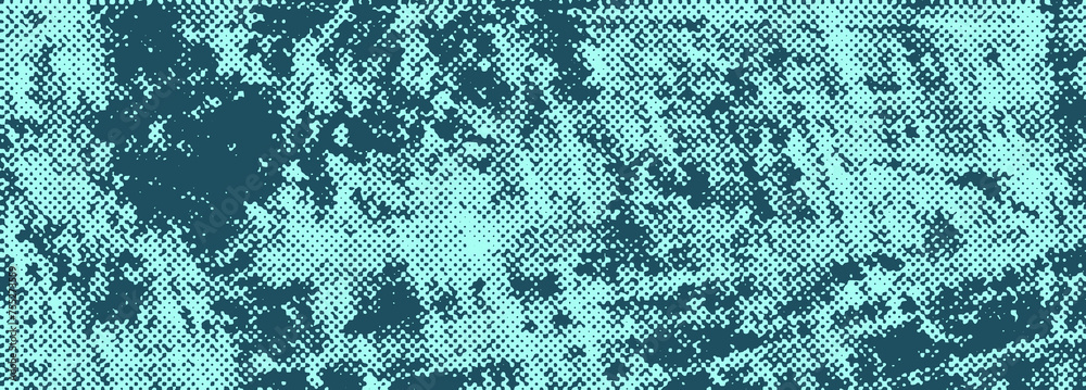 Fototapeta premium Abstract halftone grunge texture background image.